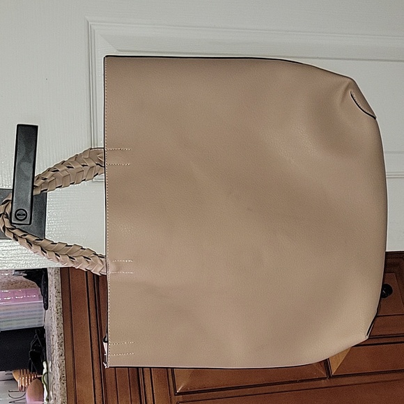 JULES Kae Tote Bag Vegan Leather Large Rachel Zoe Box of Style Purse in Blush - Picture 6 of 6